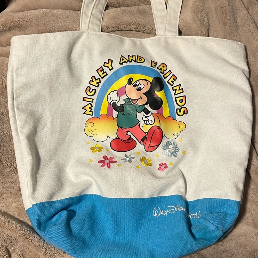 Mickey & friends tote bag
